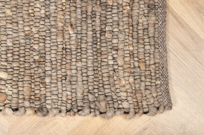 Loump Ullmatte 200x300 cm - Grå/Beige - Tekstiler - Tepper & Matter - Moderne tepper - Ullteppe