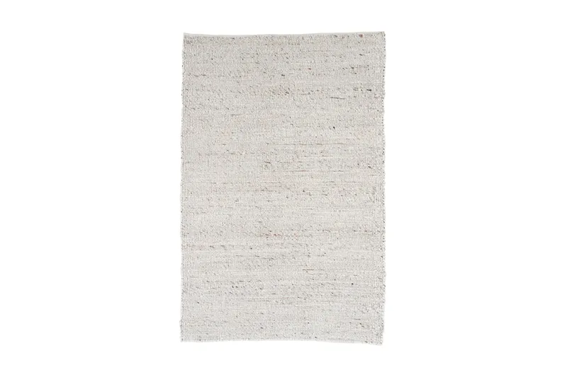 Loump Ullmatte 200x300 cm, Hvid/Beige