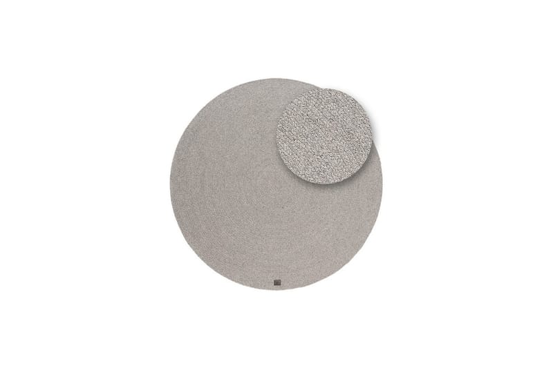 Ullteppe Merino - 160x160 cm, Grå - Tekstiler - Tepper & Matter - Moderne tepper - Ullteppe