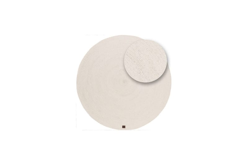 Ullteppe Merino - 160x160 cm, Krem - Tekstiler - Tepper & Matter - Moderne tepper - Ullteppe