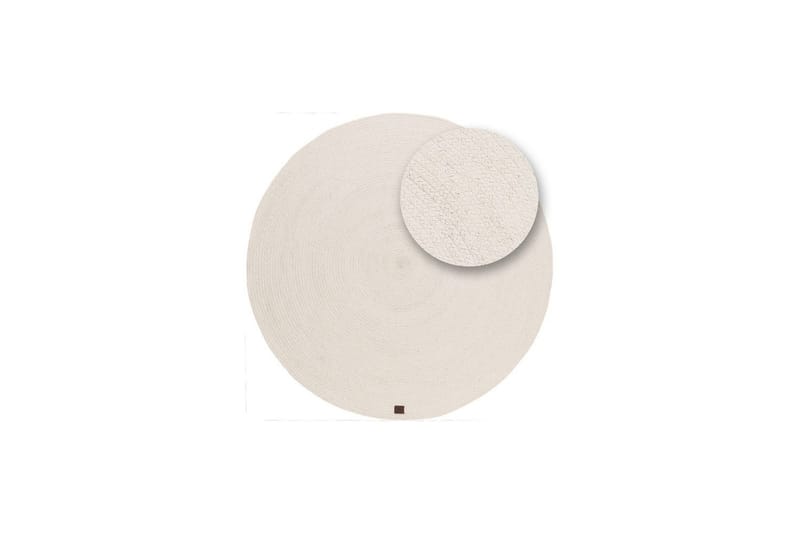 Ullteppe Merino - 160x160 cm, Krem - Tekstiler - Tepper & Matter - Moderne tepper - Ullteppe