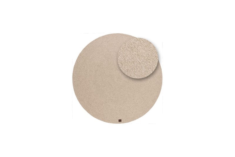 Ullteppe Merino - 160x160 cm, Lin - Tekstiler - Tepper & Matter - Moderne tepper - Ullteppe