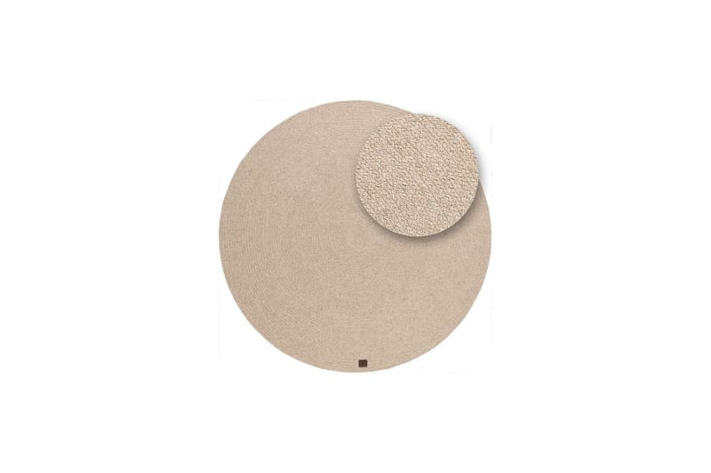 Ullteppe Merino - 160x160 cm, Lin - Tekstiler - Tepper & Matter - Moderne tepper - Ullteppe