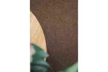 Ullteppe Merino - 160x160 cm, Sjokoladebrun - Tekstiler - Tepper & Matter - Moderne tepper - Ullteppe