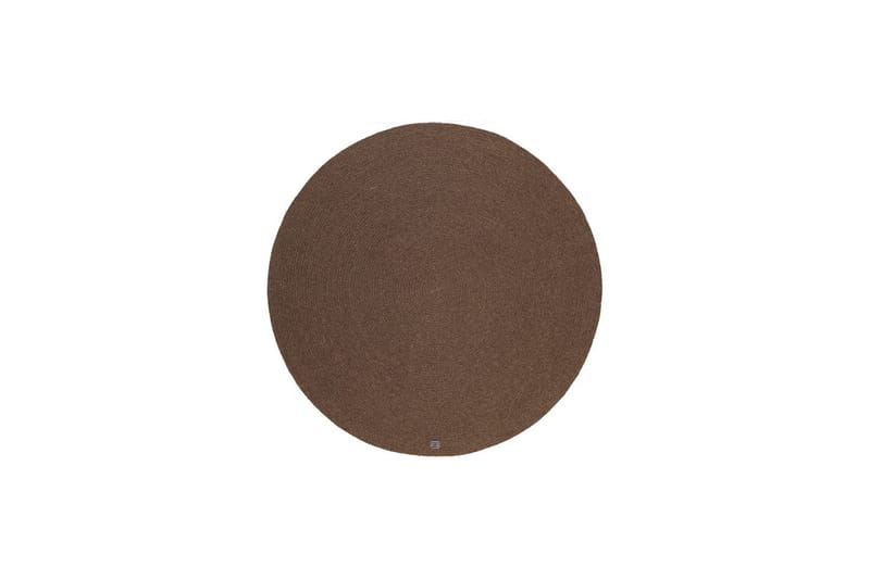Ullteppe Merino, 160x160 cm, Sjokoladebrun