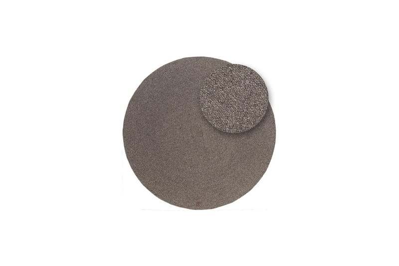 Ullteppe Merino - 160x160 cm, Taupe - Tekstiler - Tepper & Matter - Moderne tepper - Ullteppe