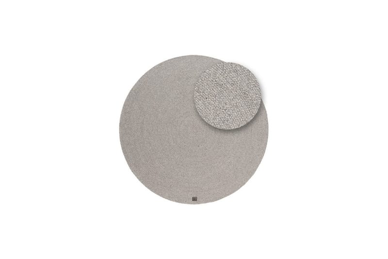 Ullteppe Merino - 200x200 cm, Grå - Tekstiler - Tepper & Matter - Moderne tepper - Ullteppe