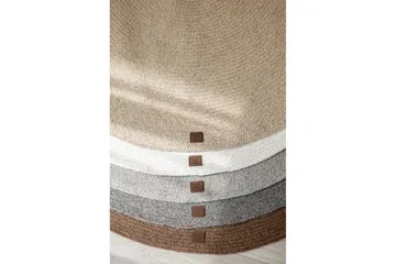 Ullteppe Merino - 200x200 cm, Taupe - Tekstiler - Tepper & Matter - Moderne tepper - Ullteppe