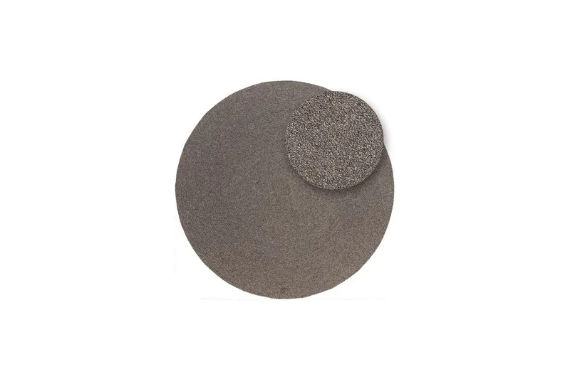 Ullteppe Merino - 200x200 cm, Taupe - Tekstiler - Tepper & Matter - Moderne tepper - Ullteppe