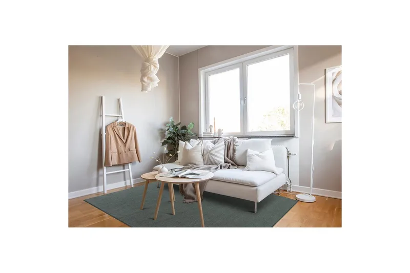 Ullteppe Molly - 160x230 cm, Grønn - Tekstiler - Tepper & Matter - Moderne tepper - Ullteppe