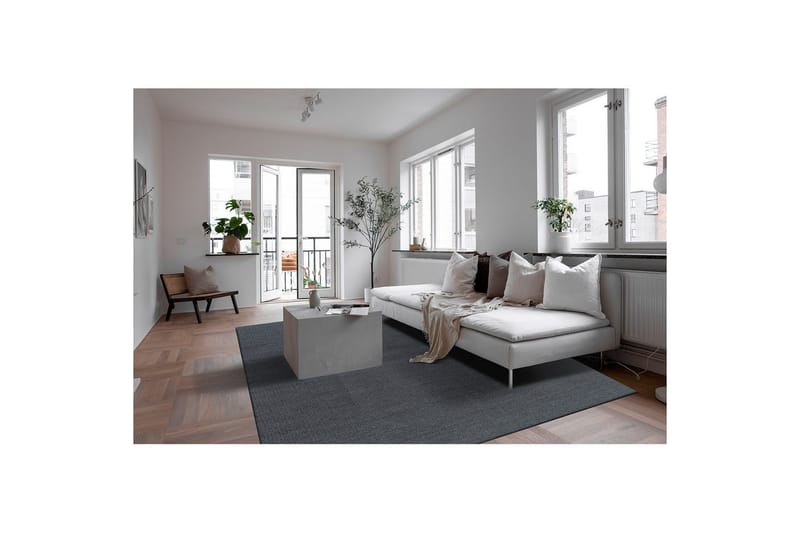 Ullteppe Molly - 160x230 cm, Grafitt - Tekstiler - Tepper & Matter - Moderne tepper - Ullteppe