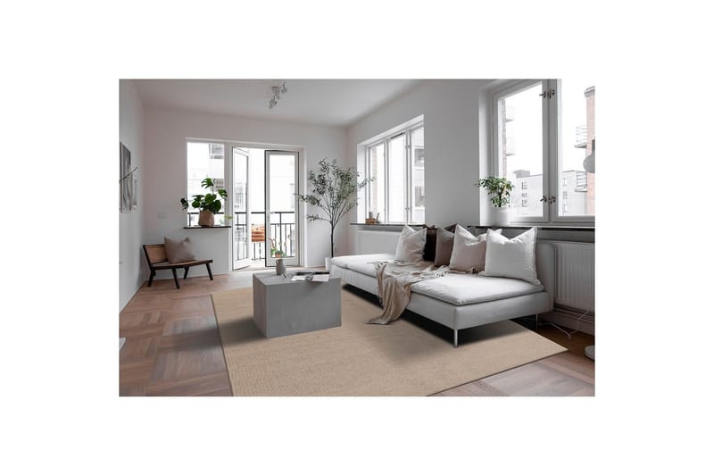 Ullteppe Molly - 160x230 cm, Mørk Lin - Tekstiler - Tepper & Matter - Moderne tepper - Ullteppe
