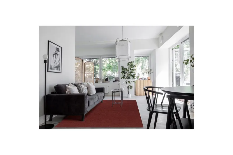 Ullteppe Molly - 160x230 cm, Marsala - Tekstiler - Tepper & Matter - Moderne tepper - Ullteppe