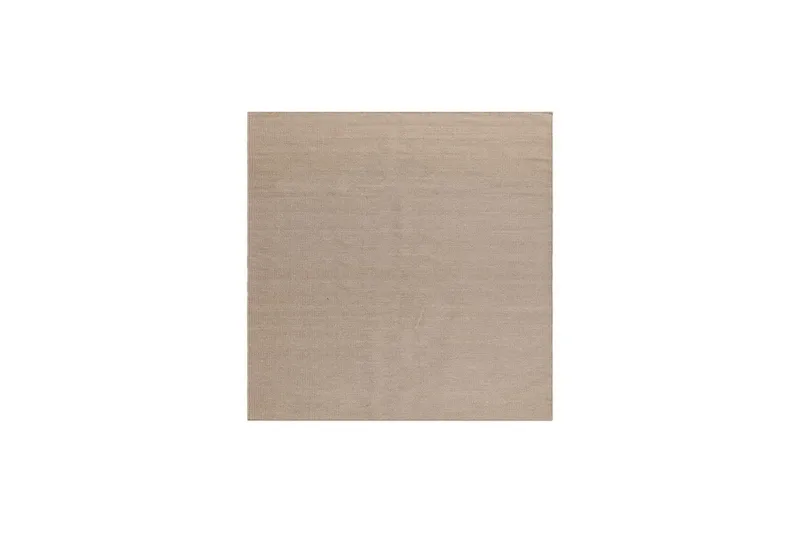 Ullteppe Molly - 200x200 cm, Mørk Lin - Tekstiler - Tepper & Matter - Moderne tepper - Ullteppe