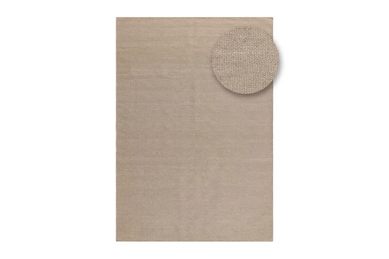 Ullteppe Molly - 200x300 cm, Mørk Lin - Tekstiler - Tepper & Matter - Moderne tepper - Ullteppe