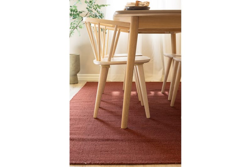 Ullteppe Molly - 250x250 cm, Marsala - Tekstiler - Tepper & Matter - Moderne tepper - Ullteppe