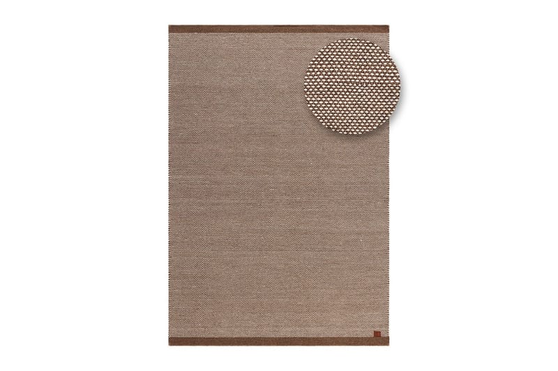 Ullteppe Sandhamn - 160x230 cm, Mørk Lin - Tekstiler - Tepper & Matter - Moderne tepper - Ullteppe