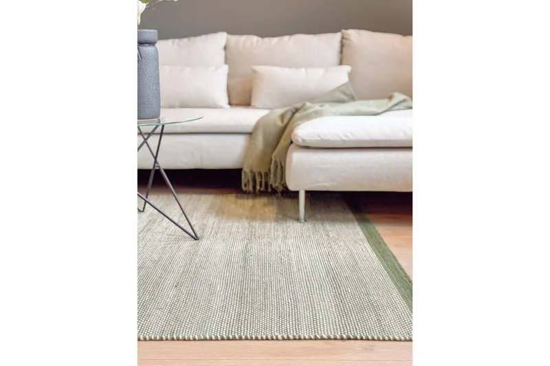 Ullteppe Sandhamn - 160x230 cm, Smaragdgrønn - Tekstiler - Tepper & Matter - Moderne tepper - Ullteppe