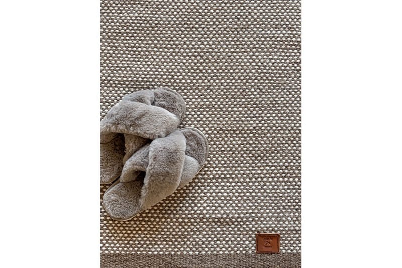 Ullteppe Sandhamn - 200x300 cm, Mørk Lin - Tekstiler - Tepper & Matter - Moderne tepper - Ullteppe