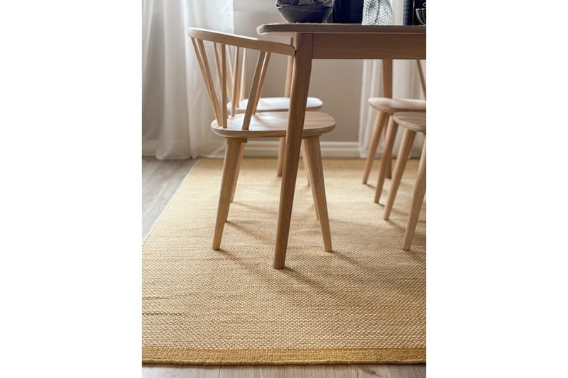 Ullteppe Sandhamn - 240x340 cm, Gul - Tekstiler - Tepper & Matter - Moderne tepper - Ullteppe