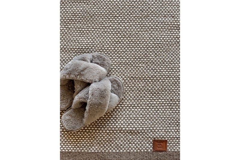 Ullteppe Sandhamn - 240x340 cm, Mørk Lin - Tekstiler - Tepper & Matter - Moderne tepper - Ullteppe