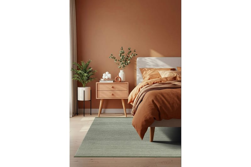 Ullteppe Sandhamn - 240x340 cm, Smaragdgrønn - Tekstiler - Tepper & Matter - Moderne tepper - Ullteppe