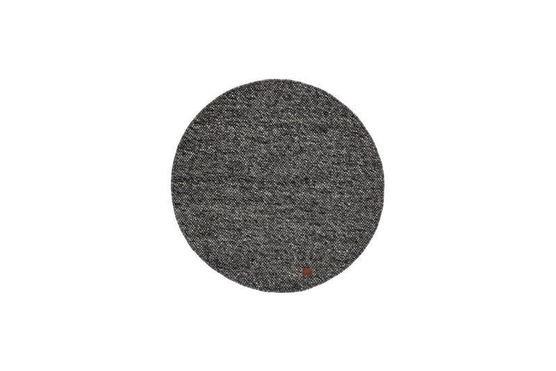 Skagen Ullmatte 160 cm Rund, Grafittmelange