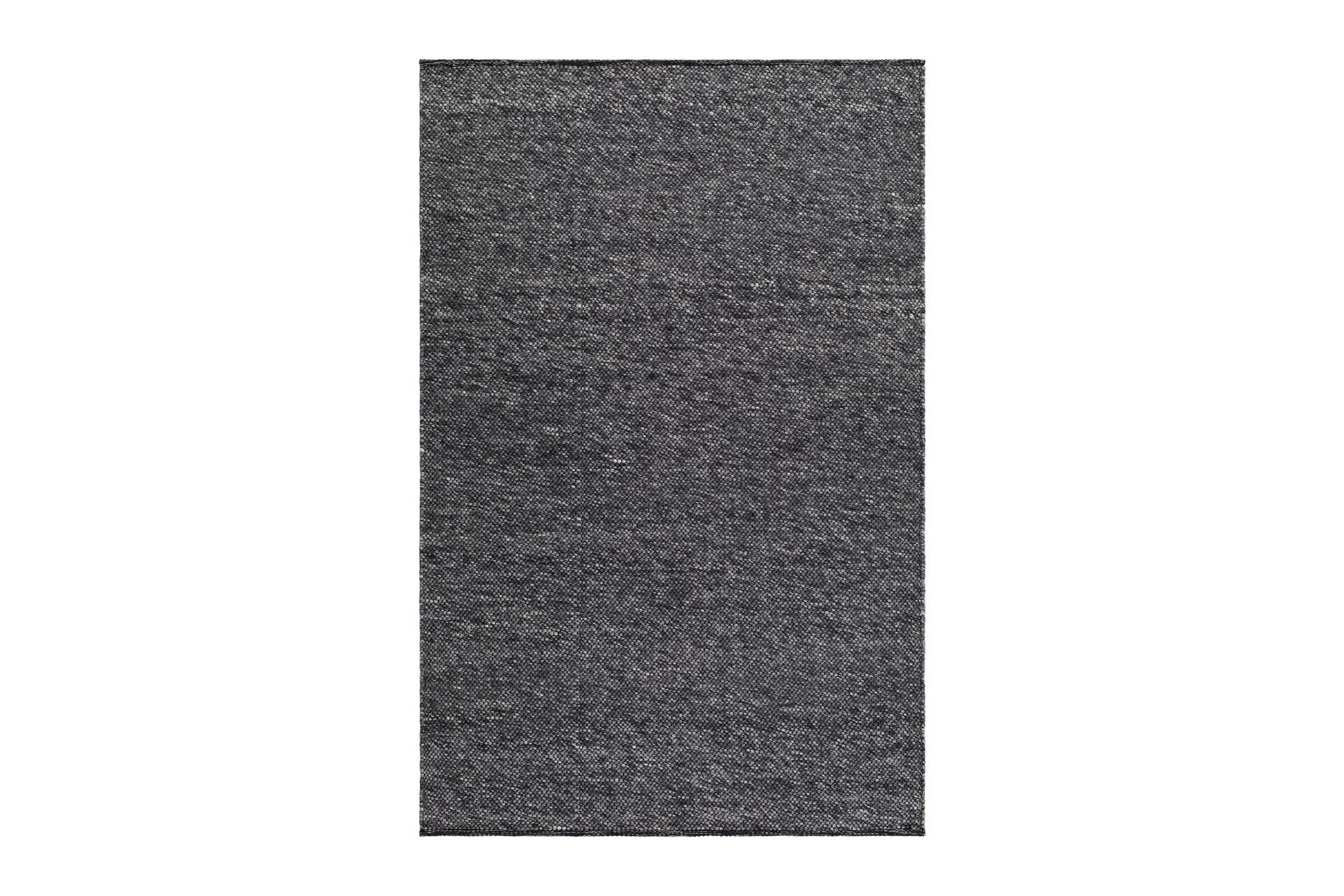 Skagen Ullmatte 160x230 cm Rektangulær - Grafittmelange - Tekstiler - Tepper & Matter - Moderne tepper - Ullteppe