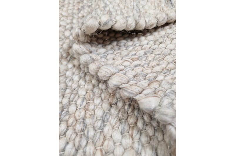 Skagen Ullmatte 160x230 cm Rektangulær - Sandmelange - Tekstiler - Tepper & Matter - Moderne tepper - Ullteppe