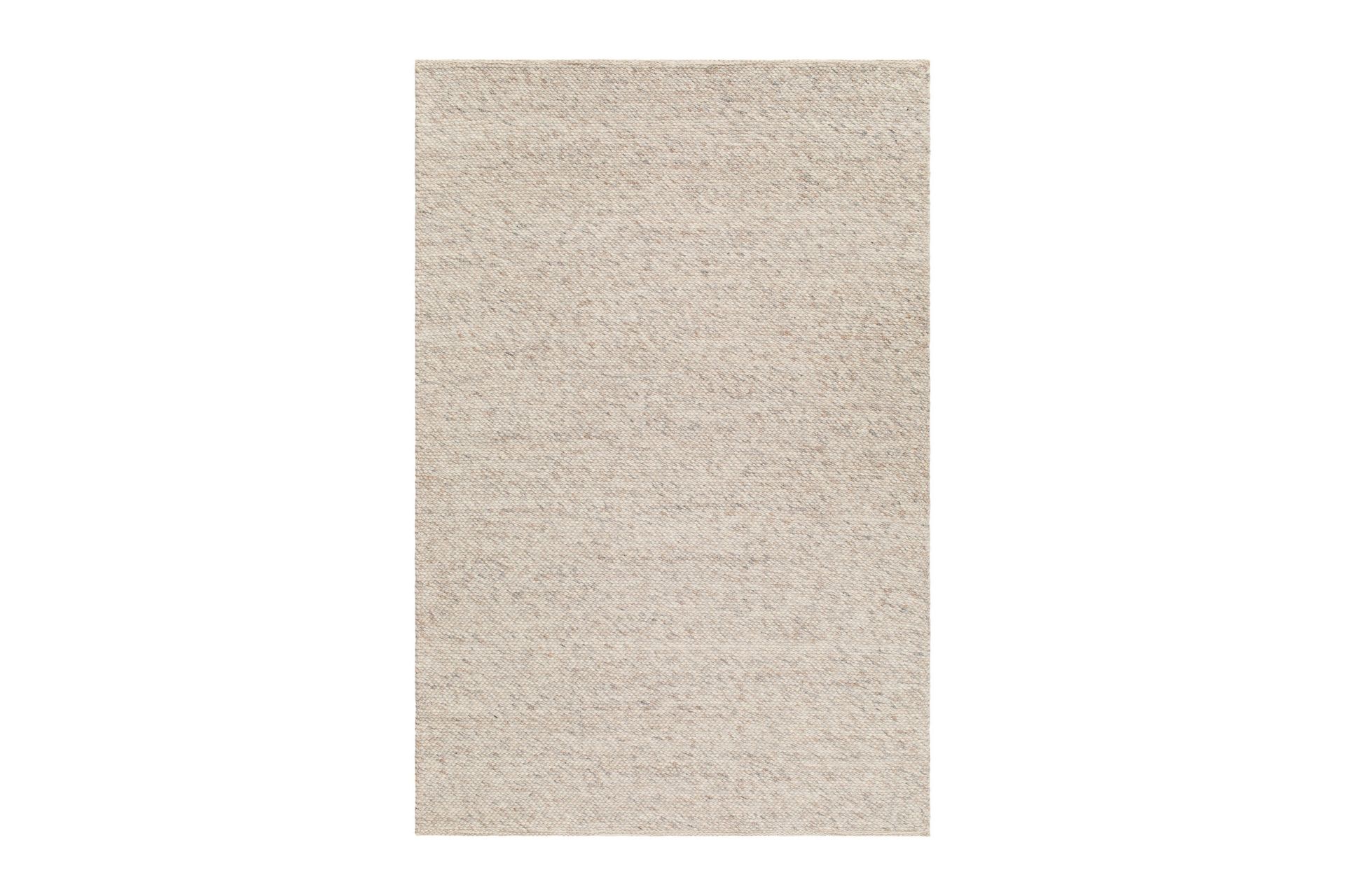 Skagen Ullmatte 200x300 cm Rektangulær - Sandmelange - Tekstiler - Tepper & Matter - Moderne tepper - Ullteppe