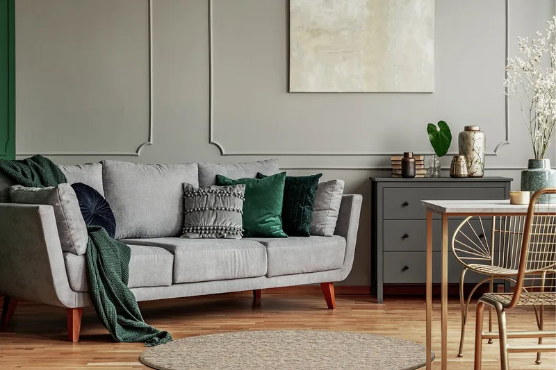 Skagen Ullmatte 240 cm Rund - Sandmelange - Tekstiler - Tepper & Matter - Moderne tepper - Ullteppe