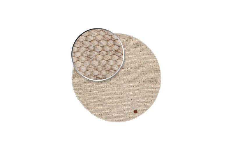 Skagen Ullmatte 300 cm Rund - Naturmelange - Tekstiler - Tepper & Matter - Moderne tepper - Ullteppe