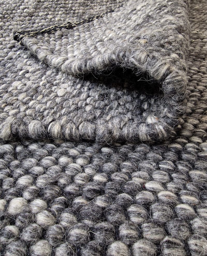 Skagen Ullmatte 300x400 cm Rektangulær - Grafittmelange - Tekstiler - Tepper & Matter - Moderne tepper - Ullteppe