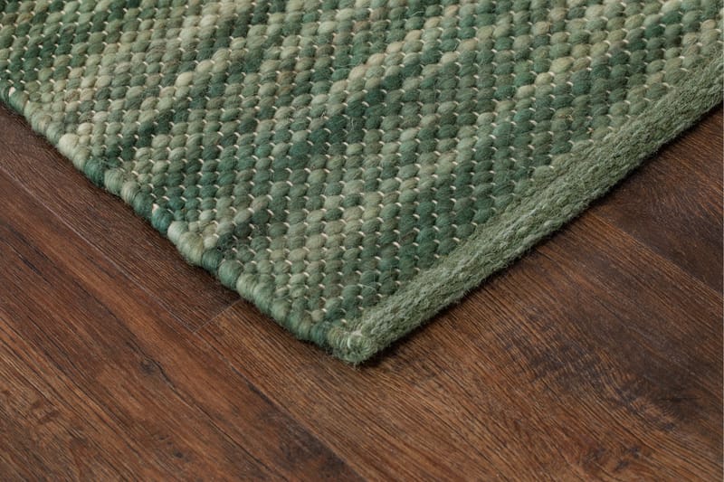 Skagen Ullmatte 75x150 cm Rektangulær - Grønnmelange - Tekstiler - Tepper & Matter - Moderne tepper - Ullteppe