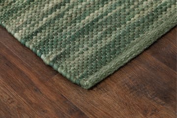 Skagen Ullmatte 75x230 cm Rektangulær - Grønnmelange - Tekstiler - Tepper & Matter - Moderne tepper - Ullteppe