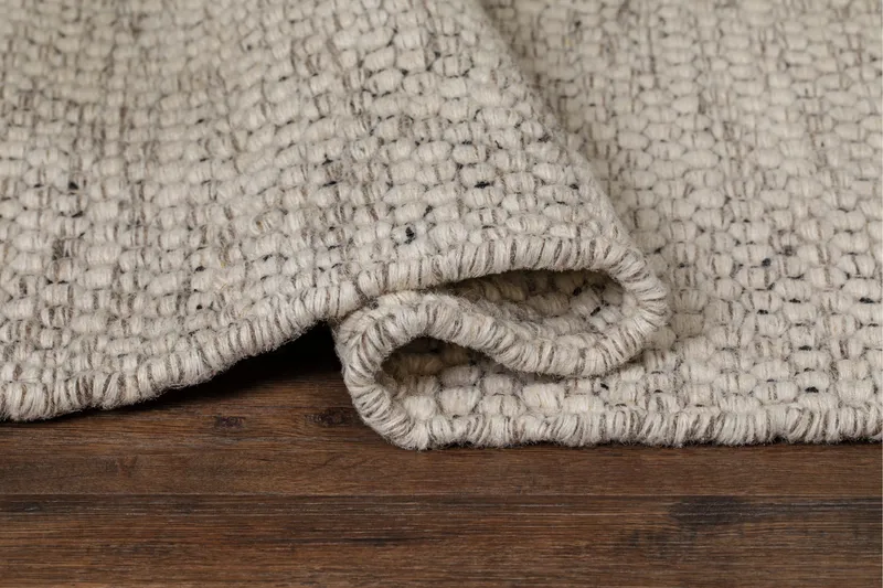 Torekov Ullmatte 75x150 cm - Hvit - Tekstiler - Tepper & Matter - Moderne tepper - Ullteppe
