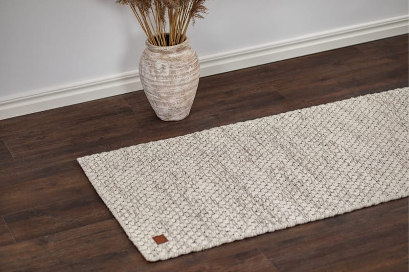 Torekov Ullmatte 75x150 cm - Hvit - Tekstiler - Tepper & Matter - Moderne tepper - Ullteppe