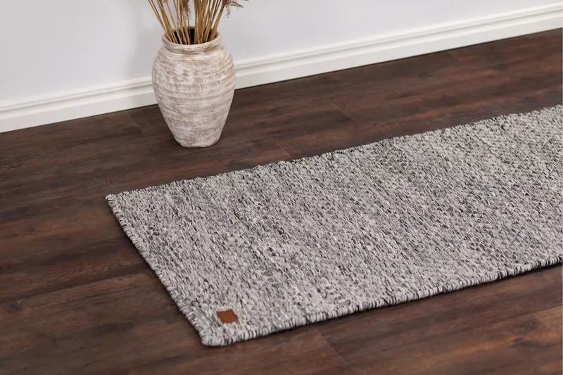 Torekov Ullmatte 75x230 cm - Grå - Tekstiler - Tepper & Matter - Moderne tepper - Ullteppe