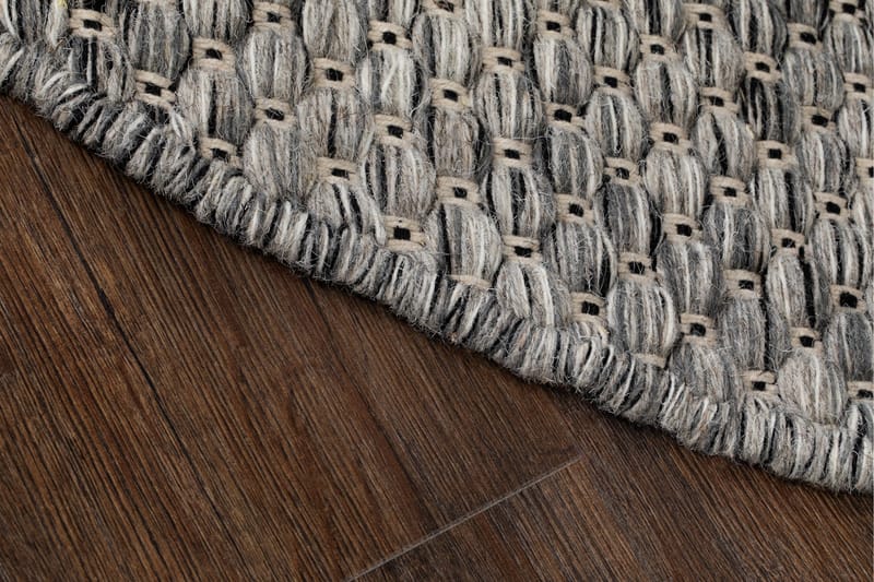 Torekov Ullmatte Rund 200 cm - Grå - Tekstiler - Tepper & Matter - Moderne tepper - Ullteppe