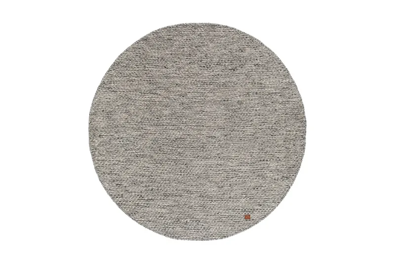 Torekov Ullmatte Rund 200 cm - Grå - Tekstiler - Tepper & Matter - Moderne tepper - Ullteppe