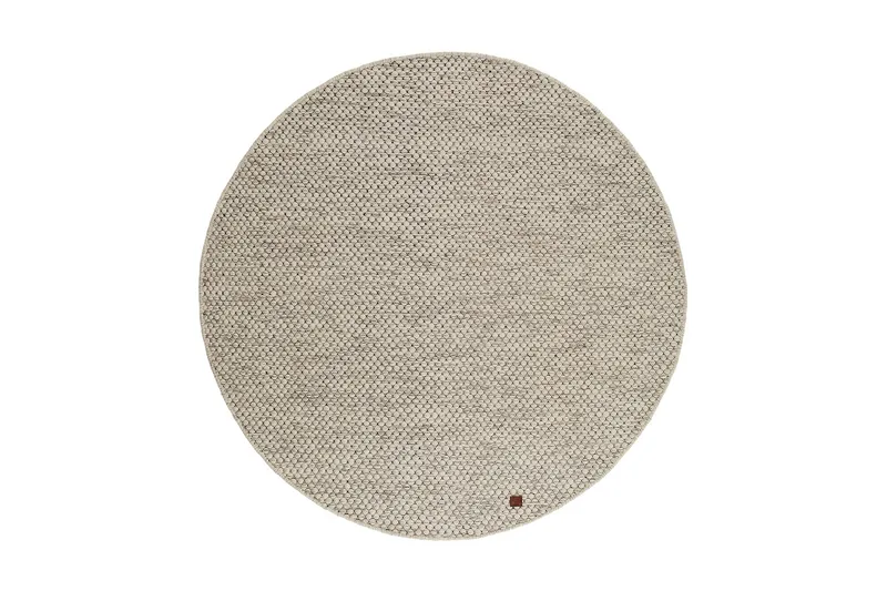 Torekov Ullmatte Rund 240 cm, Hvit