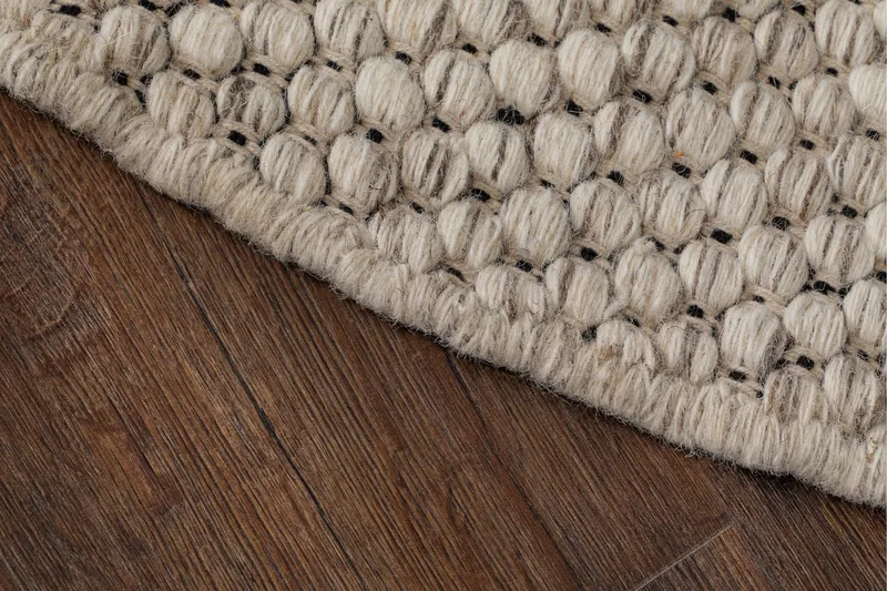 Torekov Ullmatte Rund 300 cm - Hvit - Tekstiler - Tepper & Matter - Moderne tepper - Ullteppe