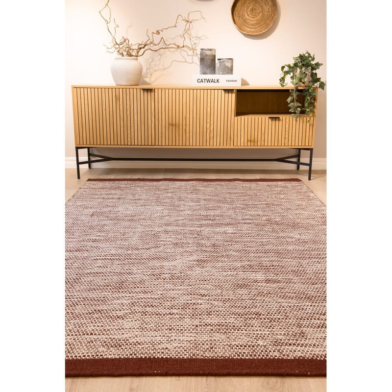 Ullteppe Torsby - 160x230 cm, Marsala - Tekstiler - Tepper & Matter - Moderne tepper - Ullteppe