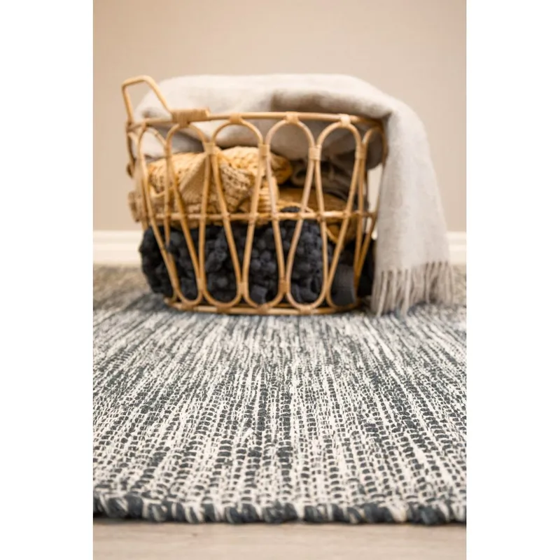 Ullteppe Torsby - 200x300 cm, Grafitt - Tekstiler - Tepper & Matter - Moderne tepper - Ullteppe