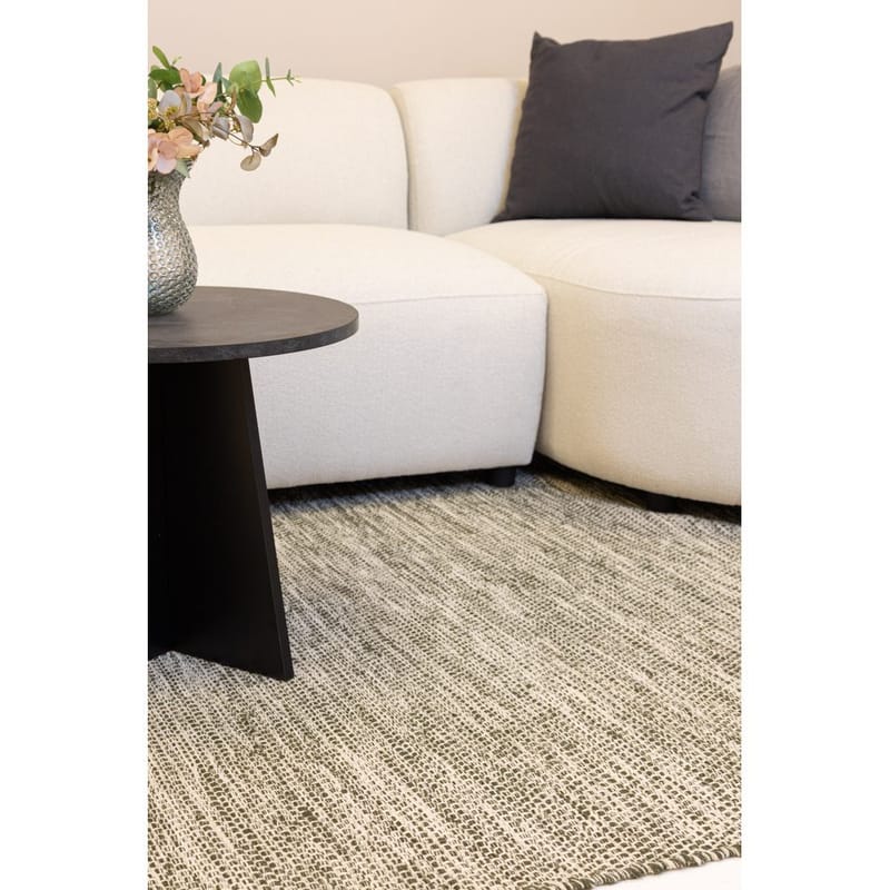 Ullteppe Torsby - 240x340 cm, olivengrønn - Tekstiler - Tepper & Matter - Moderne tepper - Ullteppe