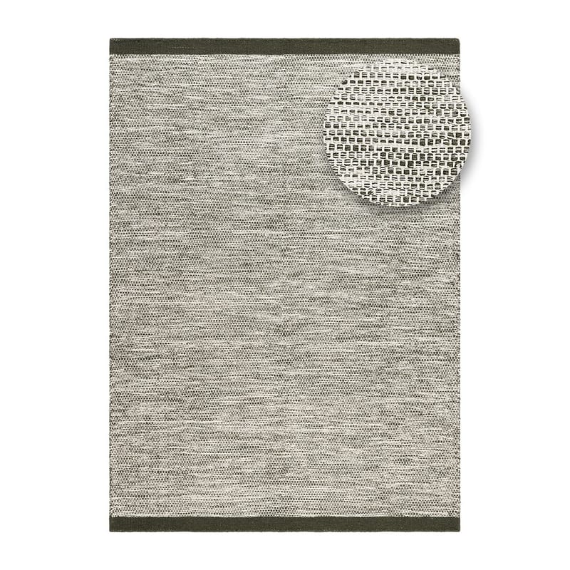 Ullteppe Torsby - 240x340 cm, olivengrønn - Tekstiler - Tepper & Matter - Moderne tepper - Ullteppe