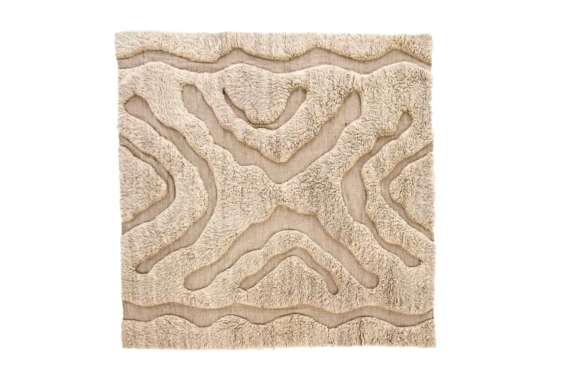 Trondheim x Josefin Lustig Ullmatte 402x400 cm Beige - Vind - Tekstiler - Tepper & Matter - Moderne tepper - Ullteppe