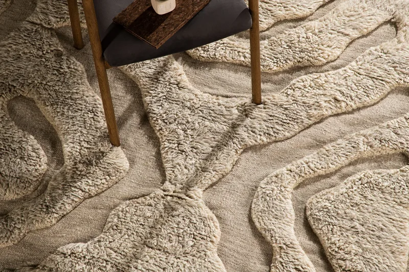Trondheim x Josefin Lustig Ullmatte 402x400 cm Beige - Vind - Tekstiler - Tepper & Matter - Moderne tepper - Ullteppe