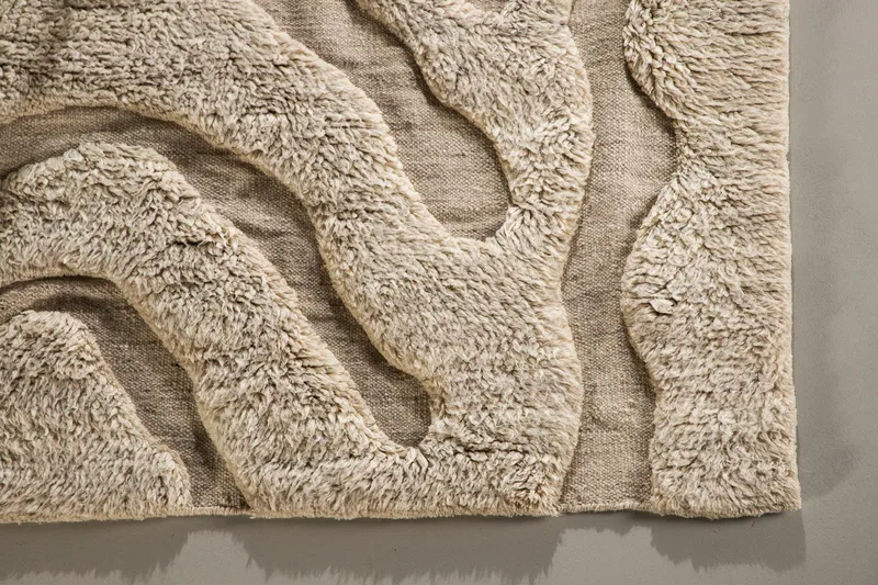 Trondheim x Josefin Lustig Ullmatte 402x400 cm Beige - Vind - Tekstiler - Tepper & Matter - Moderne tepper - Ullteppe
