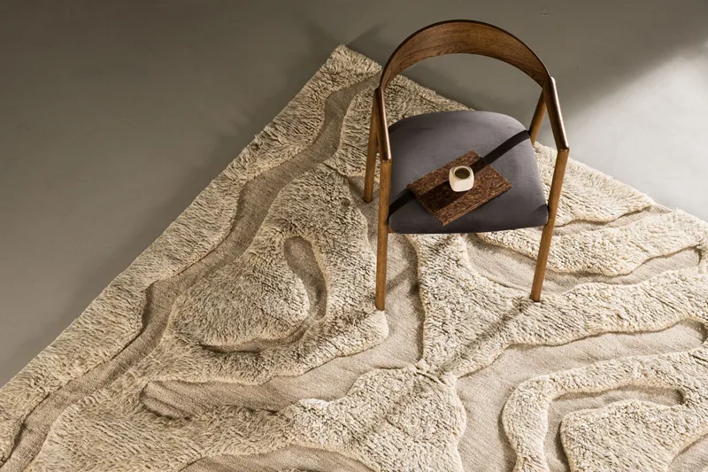 Trondheim x Josefin Lustig Ullmatte 402x400 cm Beige - Vind - Tekstiler - Tepper & Matter - Moderne tepper - Ullteppe